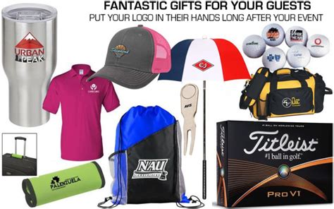 golf outing promotional items.